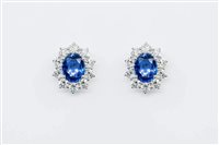 Orecchini Promesse Donna in Oro Zaffiro OCPQ54Z